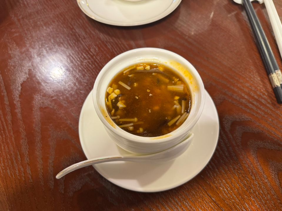 香港のレストランのスープ