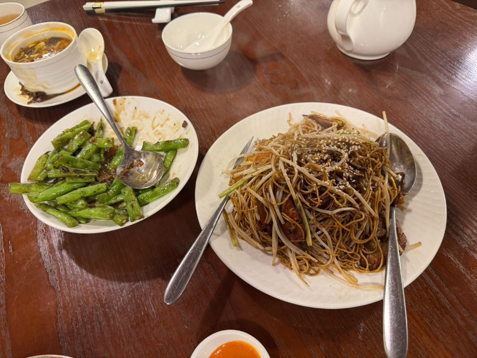 香港のレストランの中華料理