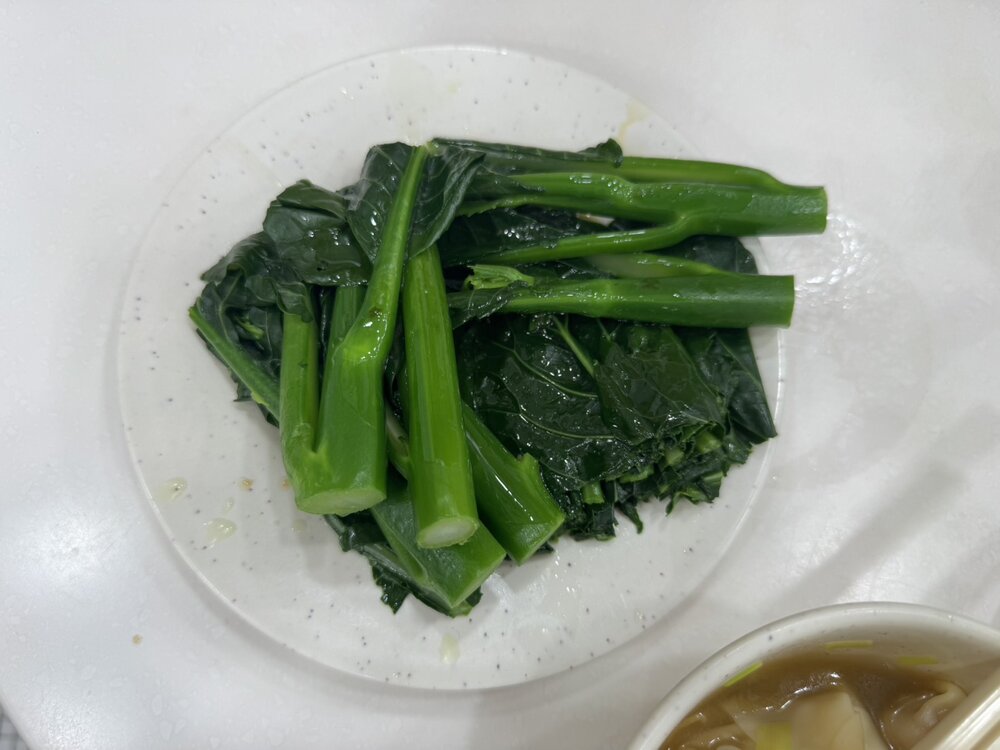Mak Man Kee Noodle Shopの青菜